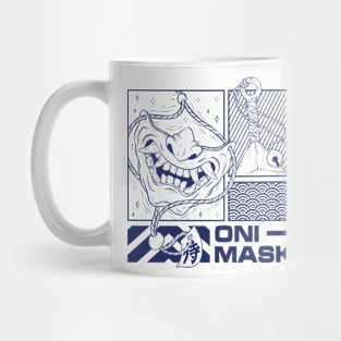 Japanese Demon Oni Mask Mug